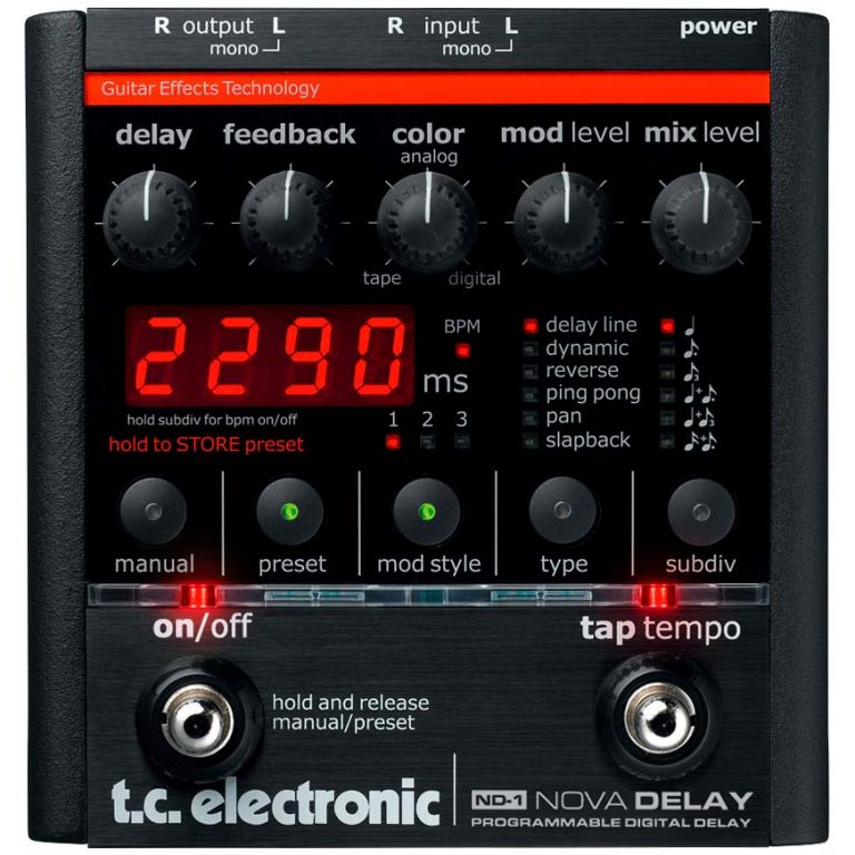 TC Electronic Nova Delay Review – Digital Delay Demon