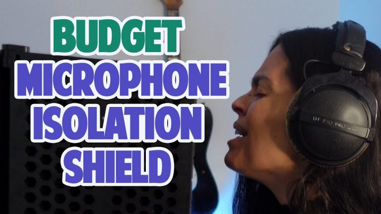 Budget Microphone Isolation Shield